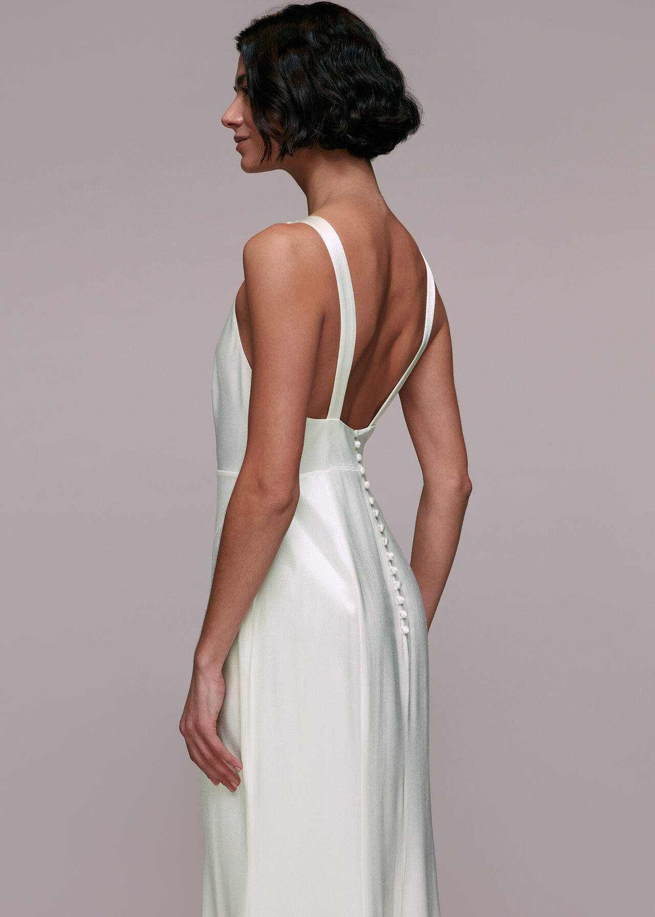 Lina Satin Wedding Dress